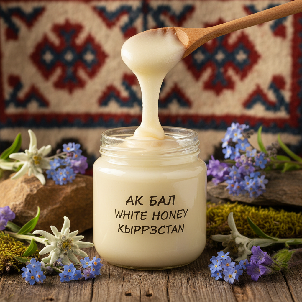 Miel Blanc du Kirghizistan